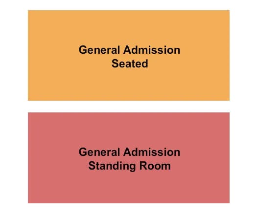 THE TRUMAN KANSAS CITY GA SEATED GA STANDING Seating Map Seating Chart