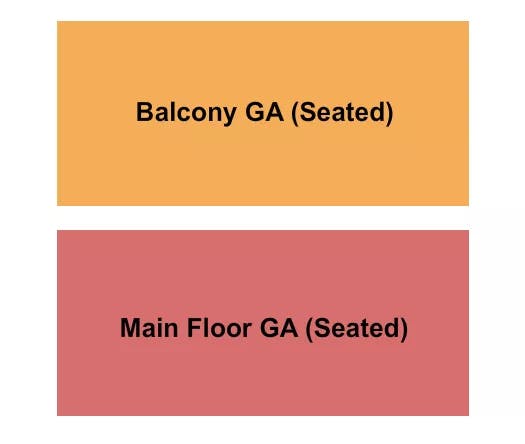  MAINFLOORGA BALCONYGA Seating Map Seating Chart