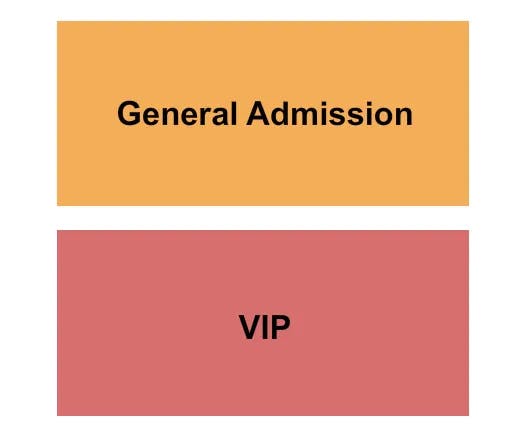 BRICKTOWN COMEDY CLUB OKC GA VIP Seating Map Seating Chart