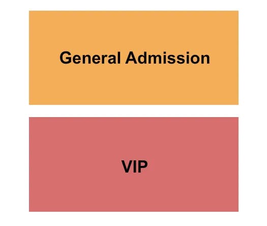 THE RAVE MILWAUKEE GA VIP Seating Map Seating Chart