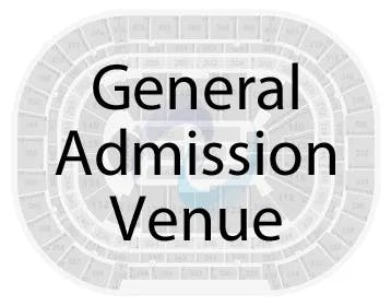 TARKINGTON THEATER CENTER FOR THE PERFORMING ARTS GENERAL ADMISSION Seating Map Seating Chart