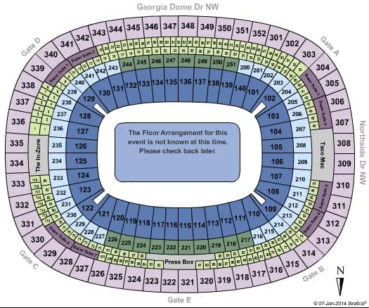  GENERIC FLOOR Seating Map Seating Chart