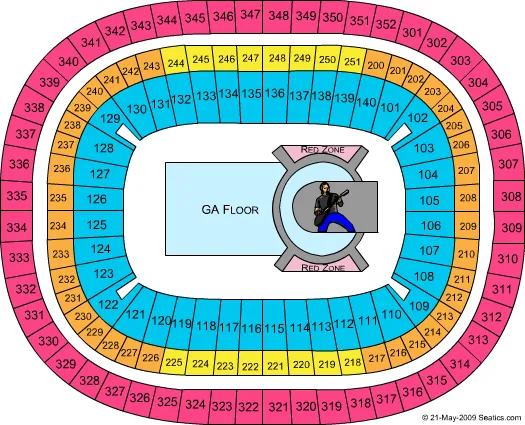  U2 Seating Map Seating Chart