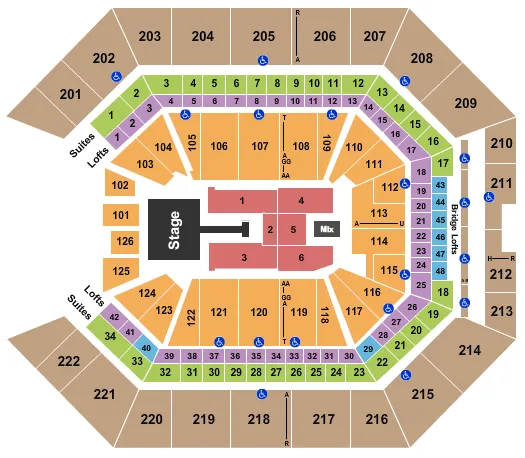  PINK Seating Map Seating Chart