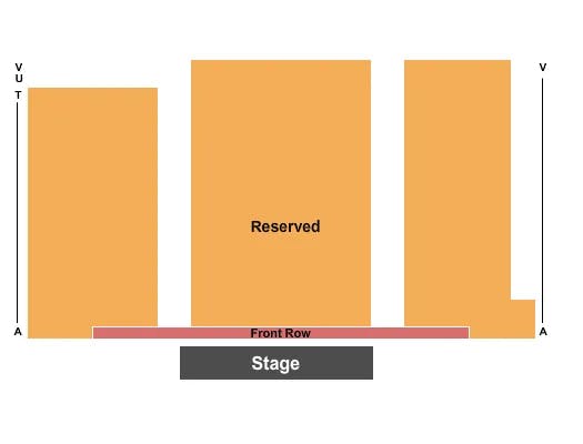  ENDSTAGE 6 Seating Map Seating Chart