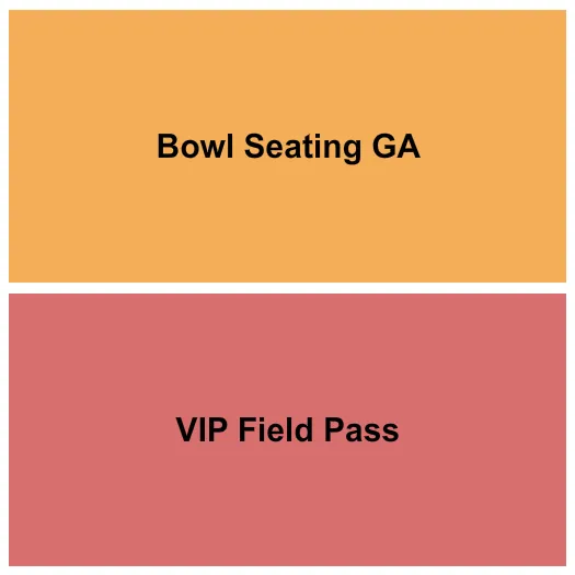  GA BOWL VIP FIELD Seating Map Seating Chart