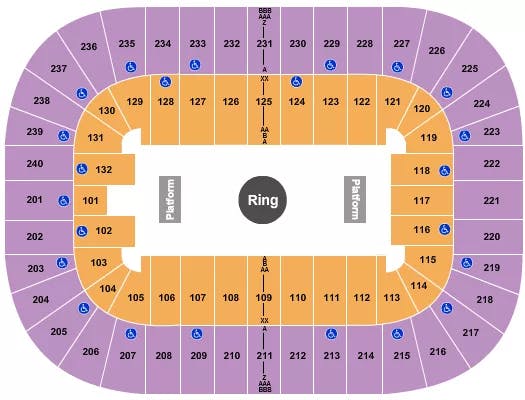  CIRCUS Seating Map Seating Chart