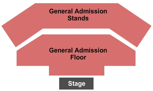 GREY EAGLE RESORT CASINO GENERAL ADMISSION 2 Seating Map Seating Chart