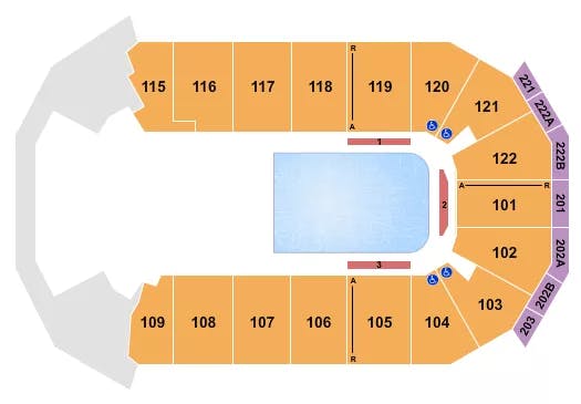  CIRQUE CRYSTAL Seating Map Seating Chart