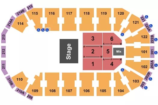  HALF HOUSE 4 Seating Map Seating Chart