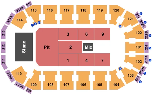  RUSS Seating Map Seating Chart