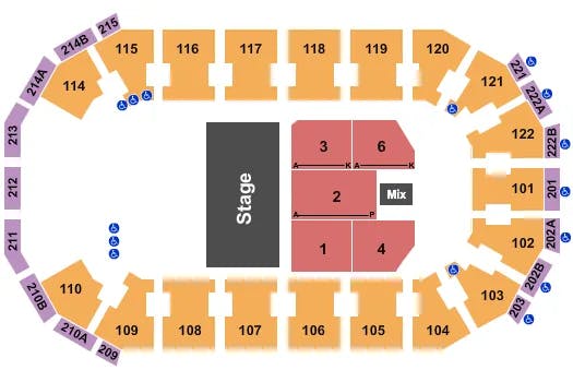  SESAMSE STREET LETS PARTY Seating Map Seating Chart