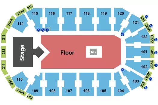  SEXYY RED Seating Map Seating Chart