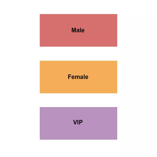 HAKKASAN MGM CASINO VIP MALE FEMALE Seating Map Seating Chart