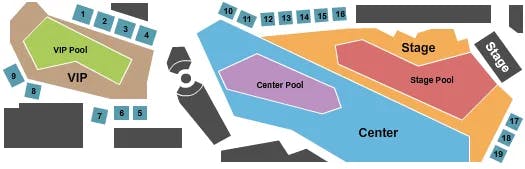  TAMPA BAY DAYLIFE Seating Map Seating Chart