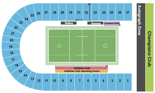  LACROSSE Seating Map Seating Chart