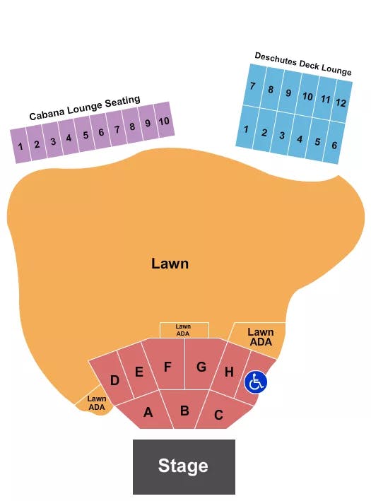  END STAGE 2 Seating Map Seating Chart