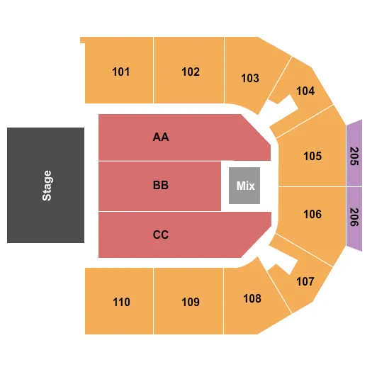  HALFHOUSE Seating Map Seating Chart