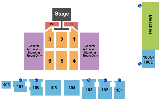HIGHMARK STADIUM PITTSBURGH TOBY KEITH Seating Map Seating Chart