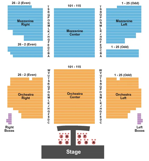  MOULIN ROUGE Seating Map Seating Chart