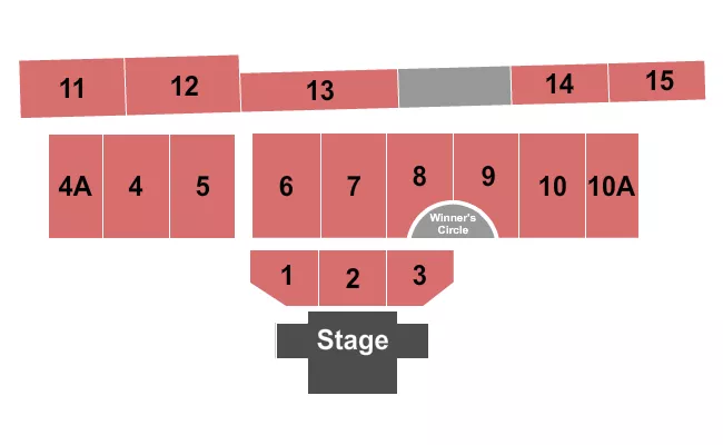  ENDSTAGE 2 Seating Map Seating Chart