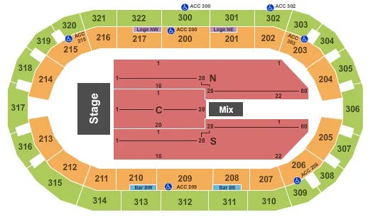  RESERVED FLOOR Seating Map Seating Chart