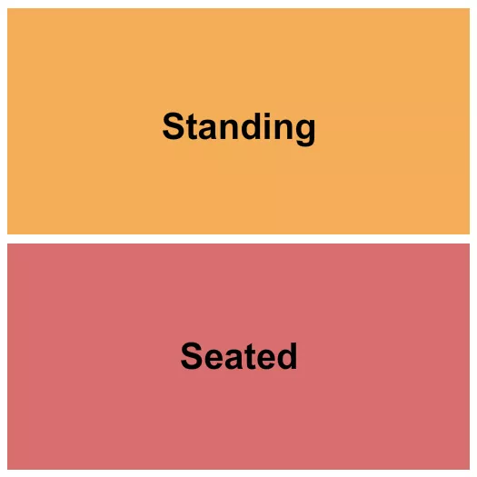 IRON CITY BIRMINGHAM GA STANDING SEATED Seating Map Seating Chart