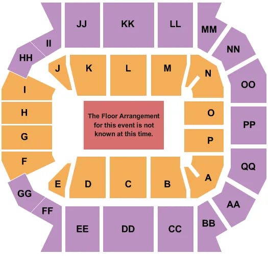  GENERIC FLOOR Seating Map Seating Chart