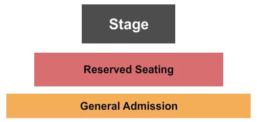 JACKSON COUNTY FAIRGROUND MI ENDSTAGE RESERVED GA Seating Map Seating Chart