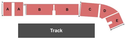 JACKSON COUNTY FAIRGROUNDS IOWA END STAGE Seating Map Seating Chart