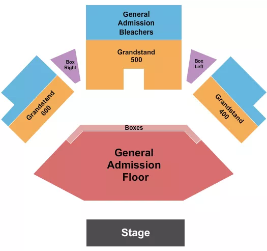  ENDSTAGE GA FLOOR 400 600 Seating Map Seating Chart