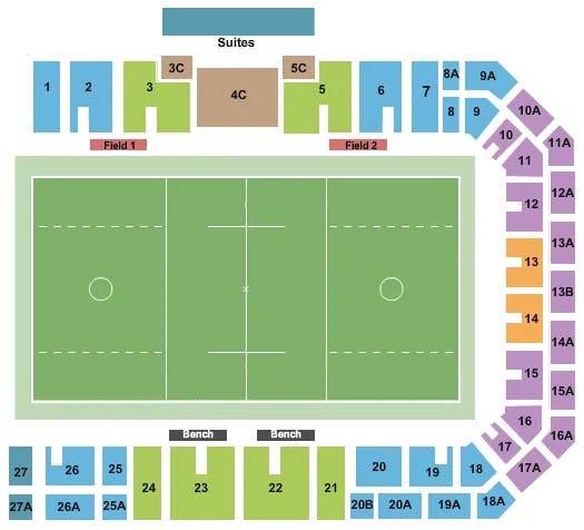  LACROSSE 2 Seating Map Seating Chart