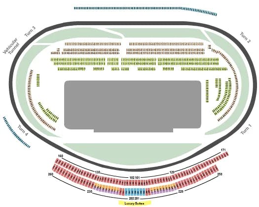  RACE Seating Map Seating Chart