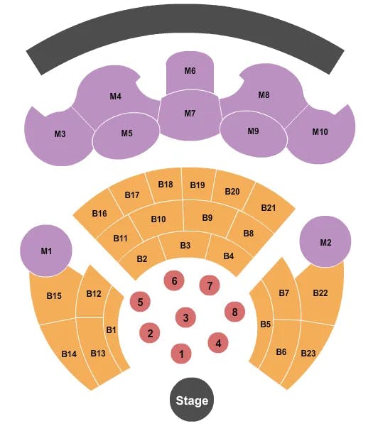  ENDSTAGE W TABLES 2 Seating Map Seating Chart