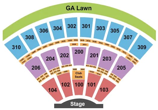  ENDSTAGE 2 Seating Map Seating Chart