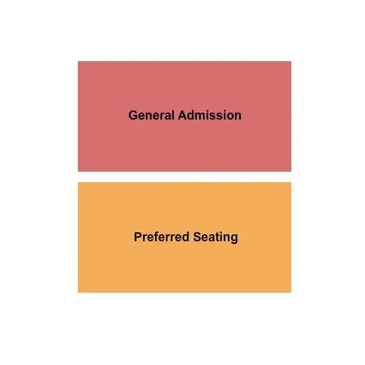  GA PREFERRED Seating Map Seating Chart