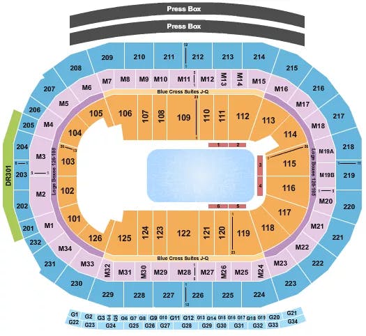  CIRQUE DU SOLEIL CRYSTAL Seating Map Seating Chart