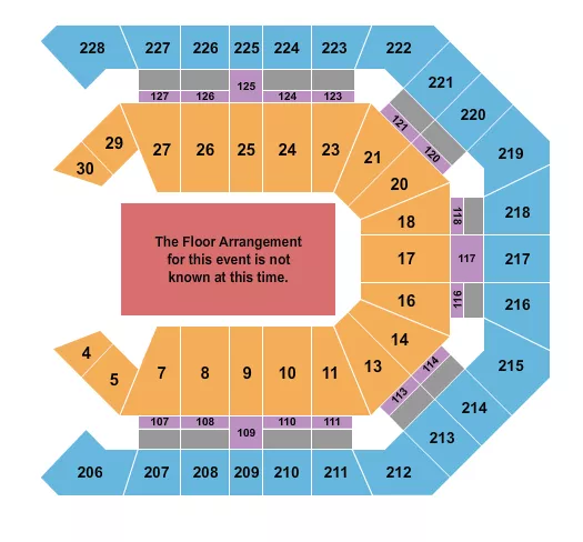  GENERIC FLOOR 2 Seating Map Seating Chart