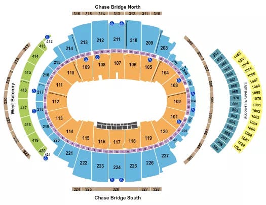  NEW YORK KNICKS WATCH PARTY Seating Map Seating Chart