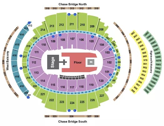  SUICIDEBOYS Seating Map Seating Chart