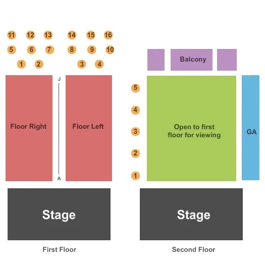  RESERVED Seating Map Seating Chart