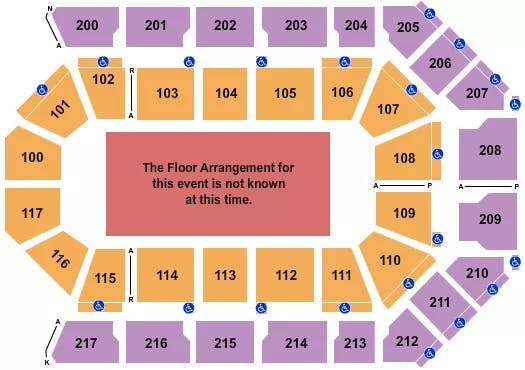  GENERIC FLOOR Seating Map Seating Chart