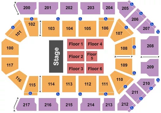  HALF HOUSE Seating Map Seating Chart