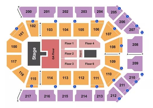  JON PARDI Seating Map Seating Chart