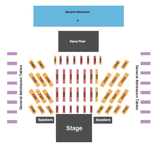  BLACKHAWK Seating Map Seating Chart