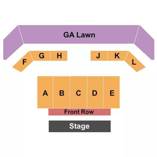  ENDSTAGE RESERVED 3 Seating Map Seating Chart