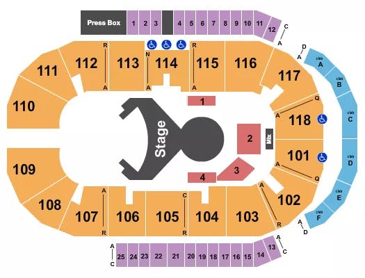  CIRQUE DU SOLEIL OVO Seating Map Seating Chart