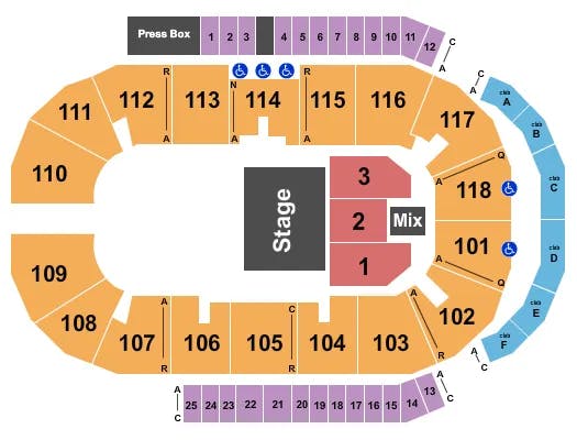  LETTERKENNY Seating Map Seating Chart