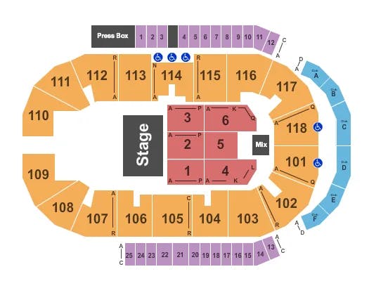  STAR TREK Seating Map Seating Chart