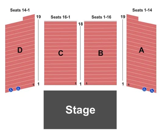  ENDSTAGE 3 Seating Map Seating Chart